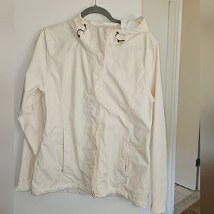 Quince rain jacket, EUC, L